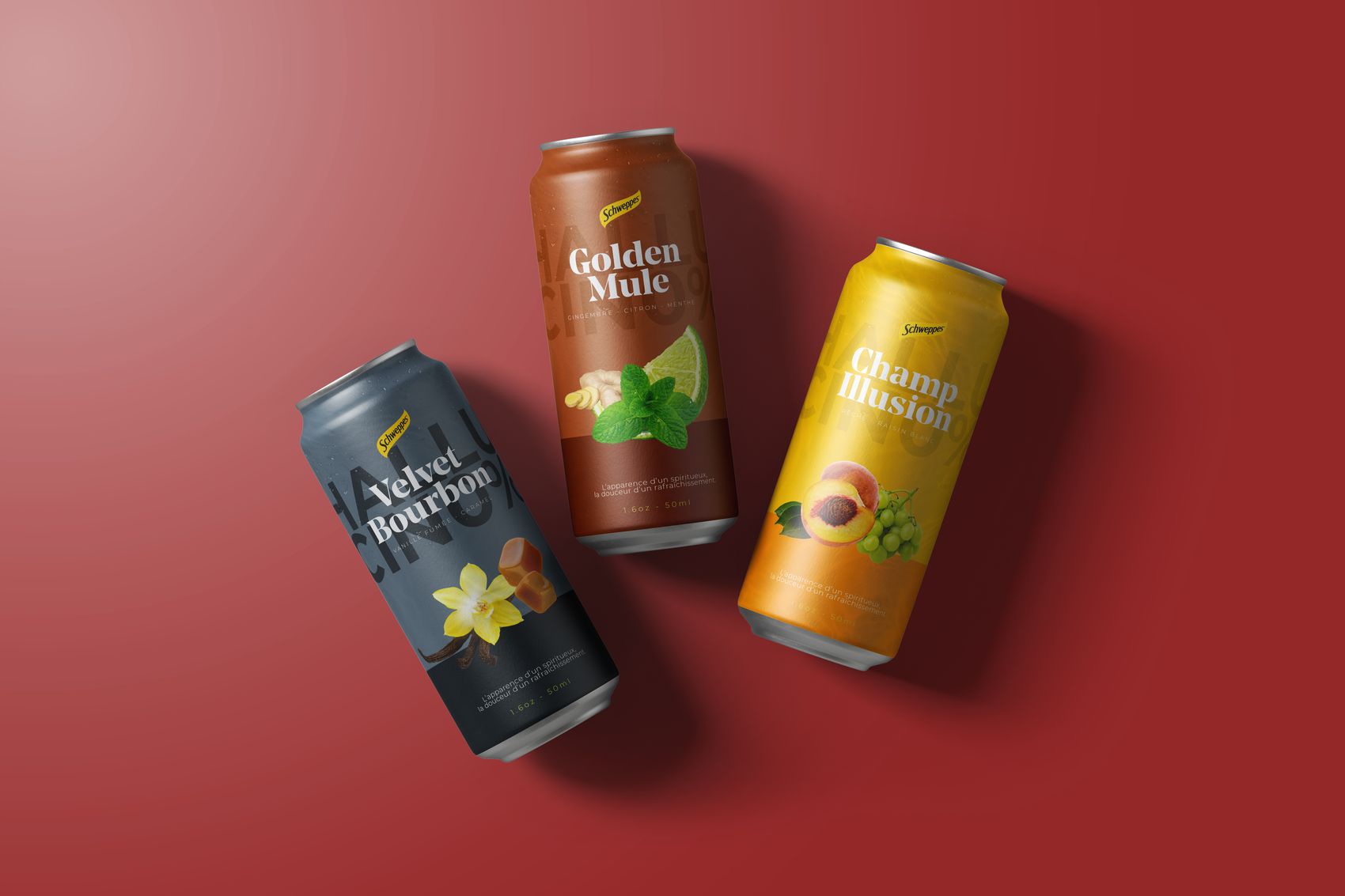 HALUCIN0% — les trois canettes