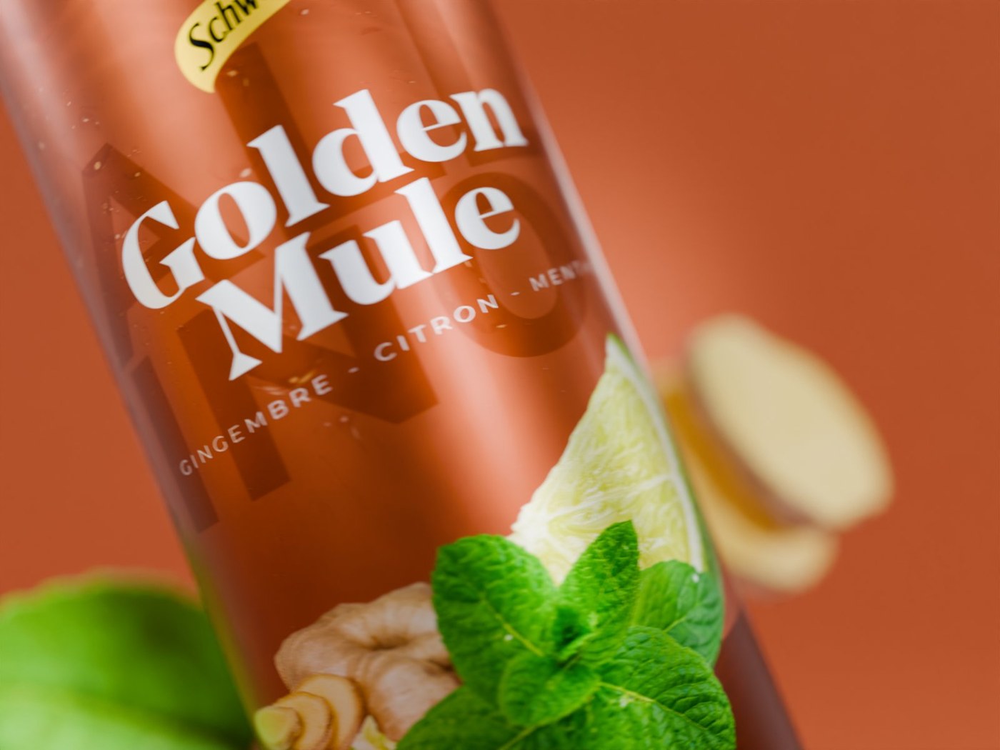 Golden Mule — détail