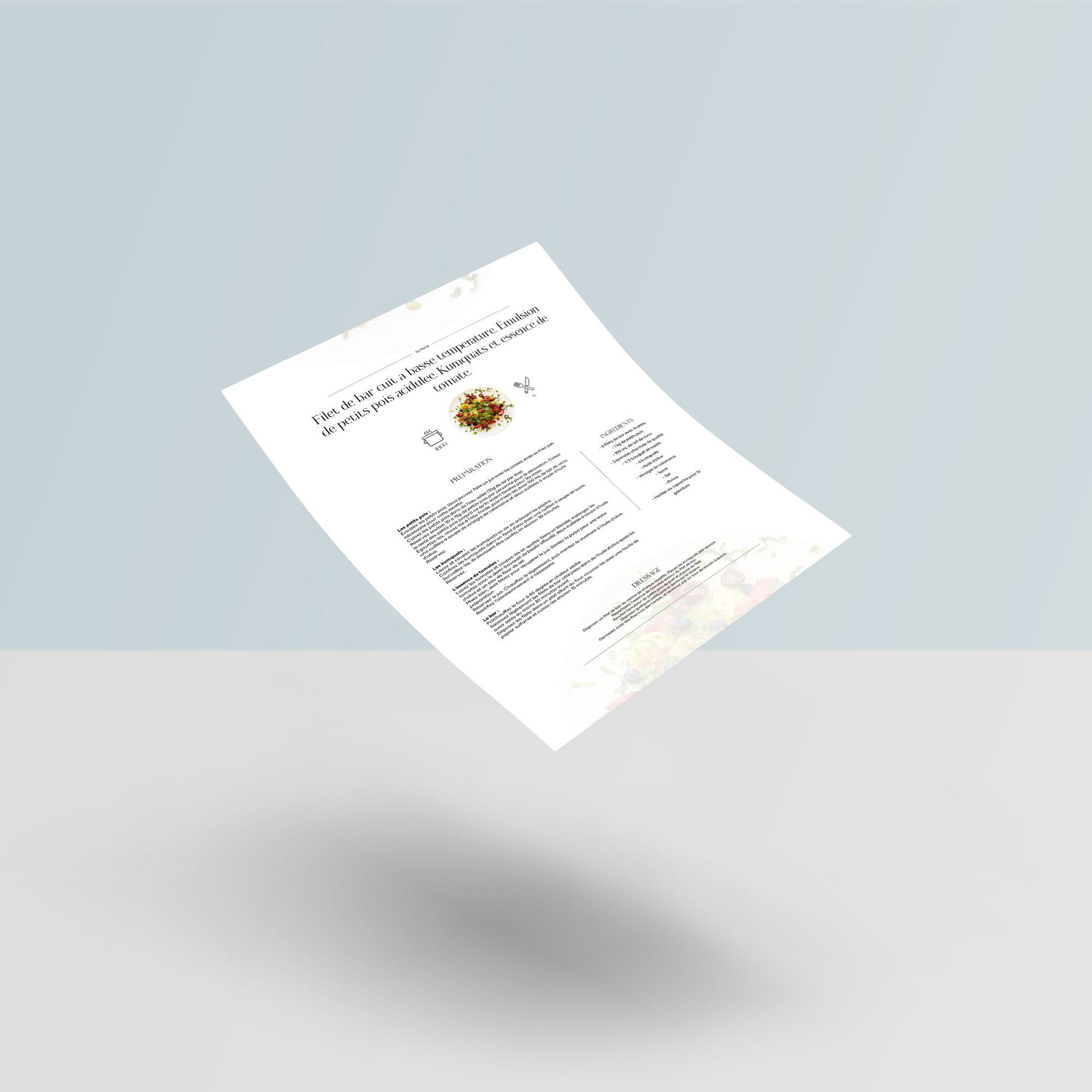 Les Toquées — page recette en perspective