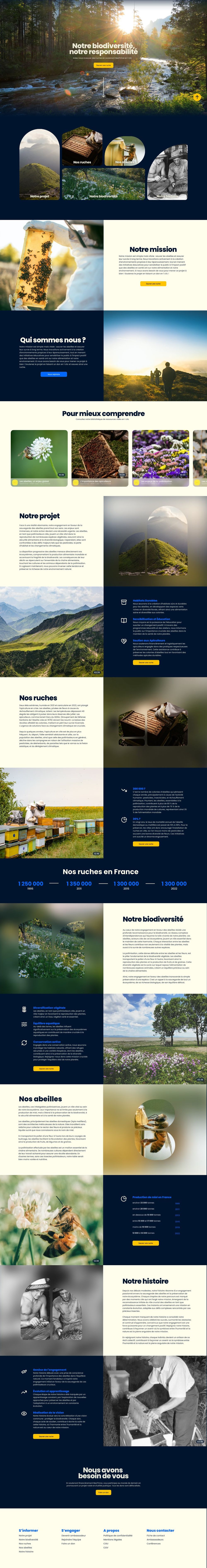 Bee Thrives — page complète