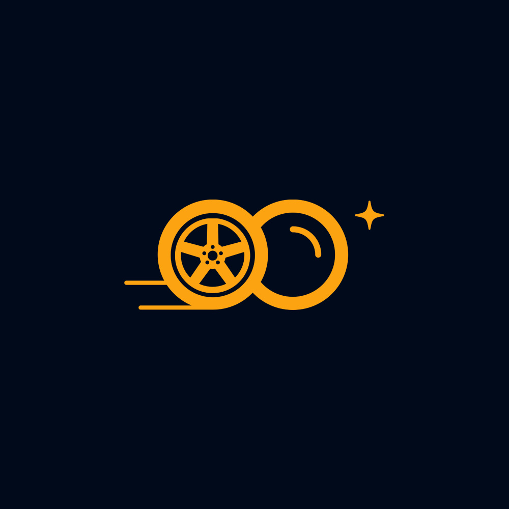 D&M KLYNN — logo principal sur fond bleu