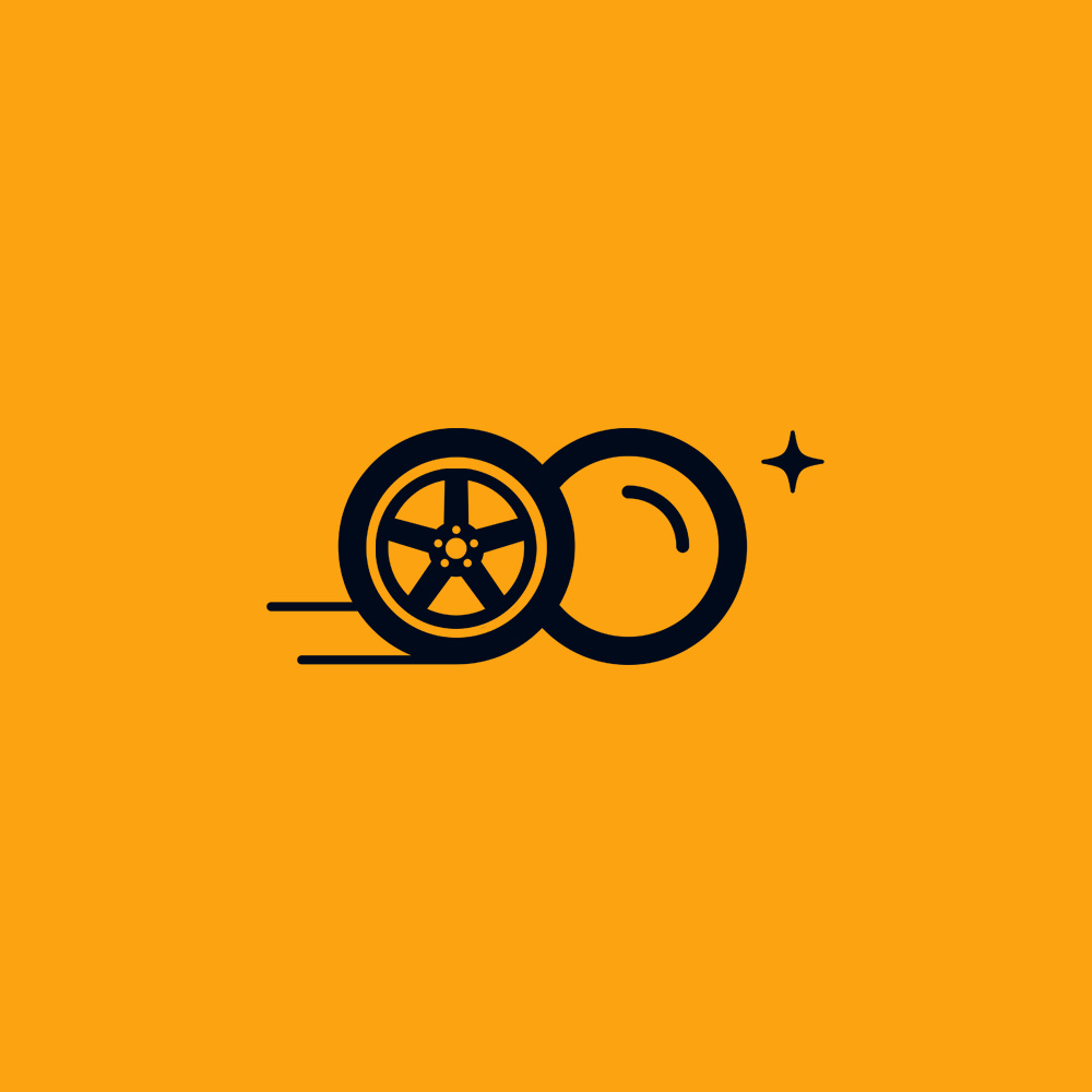 D&M KLYNN — version nuit sur fond orange